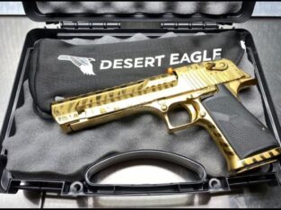 Magnum Research Desert Eagle .50 AE Gold Tiger Stripe