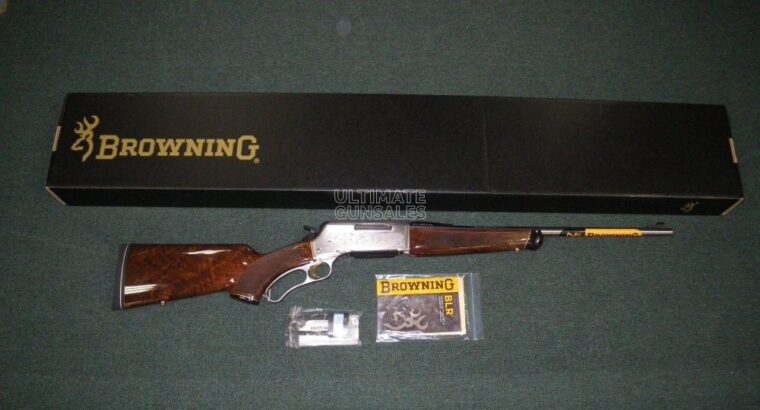 Browning BLR White Gold Medallion 243 Win 20