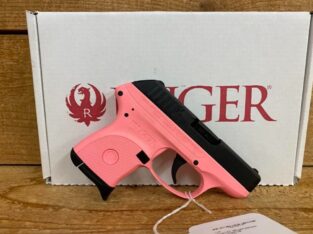 Ruger LCP .380 pistol pink frame
