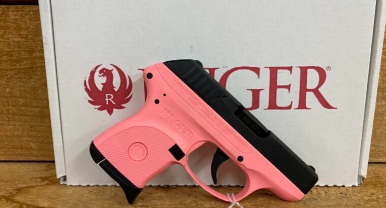 Ruger LCP .380 pistol pink frame - Gunify