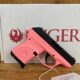 Ruger LCP .380 pistol pink frame