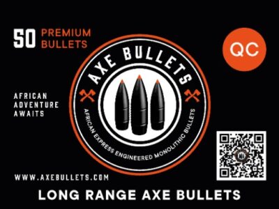 Axe Bullets full range of hunting bullets.