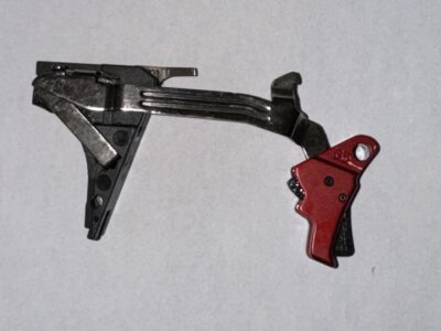 Apex trigger shoe with polished trigger arm for Glock Gen 5