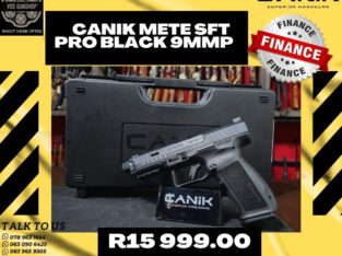 Canik Mete SFT Pro Black 9mmP