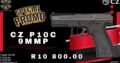 CZ P10C Black