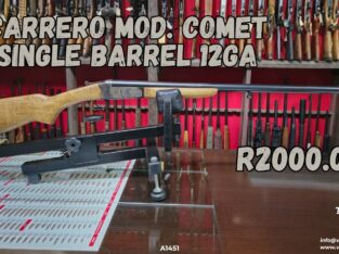 Carrero Mod. Comet 12GA Single Barrel