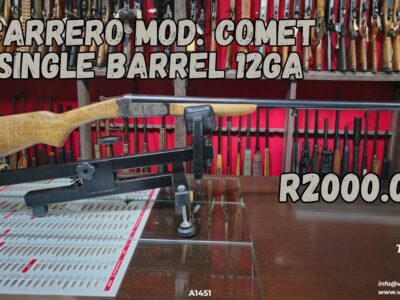 Carrero Mod. Comet 12GA Single Barrel