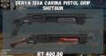 Derya 12GA Pistol Grip Carina