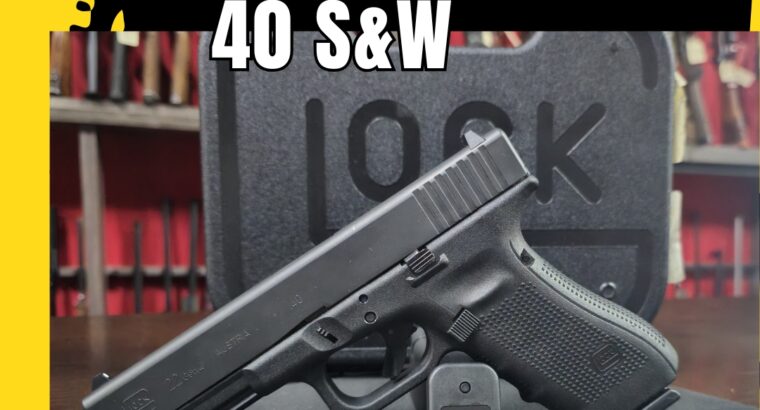 Glock 22 Gen 4 40 S&W