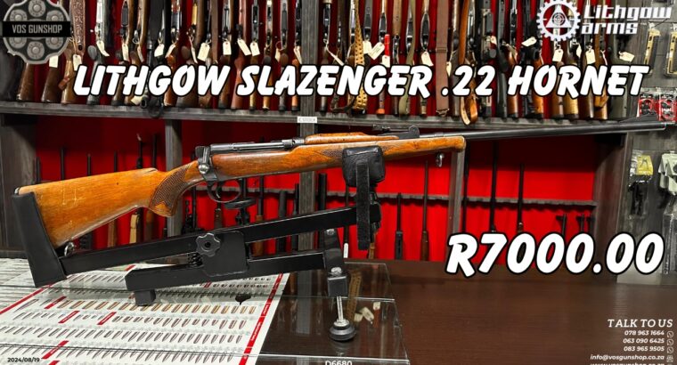 Lithgow Slazenger .22 Hornet Rifle