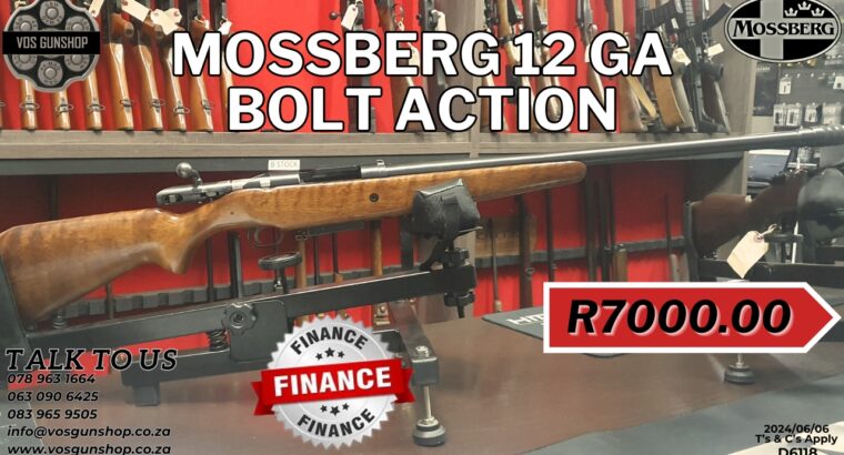 Mossberg 12GA Bolt Action Shotgun