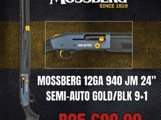 Mossberg 12GA 940 JM 24″ Semi Auto Gold/Black