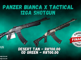 Panzer Bianca X Tactical 12GA Pump Action Shotgun