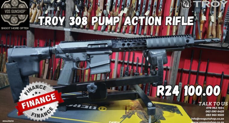 Troy 308 Pump Action Rifle