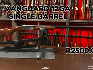 Vanguard Single Barrel 12GA Shotgun