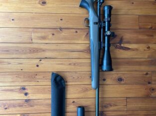 Mauser M18 with scope and silencer less than 100 shots fired