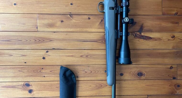 Mauser M18 with scope and silencer less than 100 shots fired