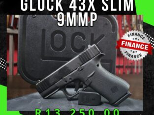 Glock 43X Slim 9mmP