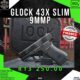 Glock 43X Slim 9mmP