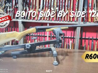 Boito Side by Side 12GA Shotgun