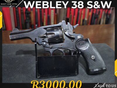 Webley 38 S&W Revolver