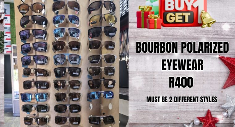 Bourbon Eye Wear – 2 for the price of 1!