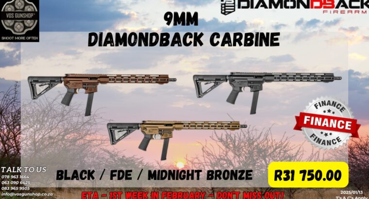 Diamondback 9mm Carbine