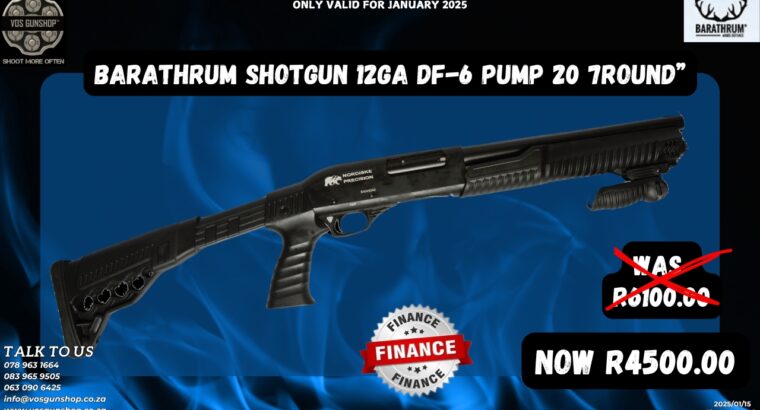 Barathrum 12GA DF-6 Pump Action