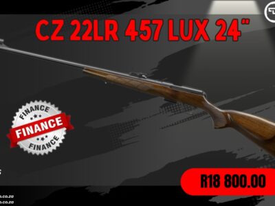 CZ 457 LUX .22LR 24″