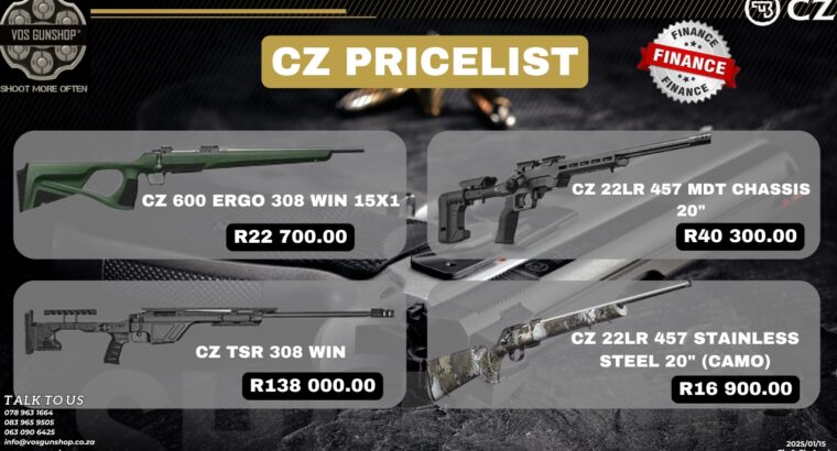 CZ Rifles