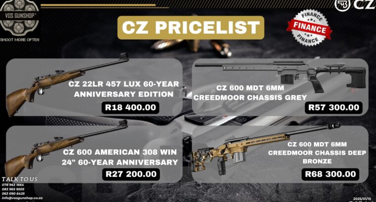 CZ Rifles