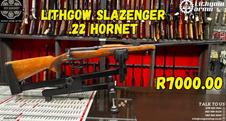 Lithgow Slazenger .22 Hornet